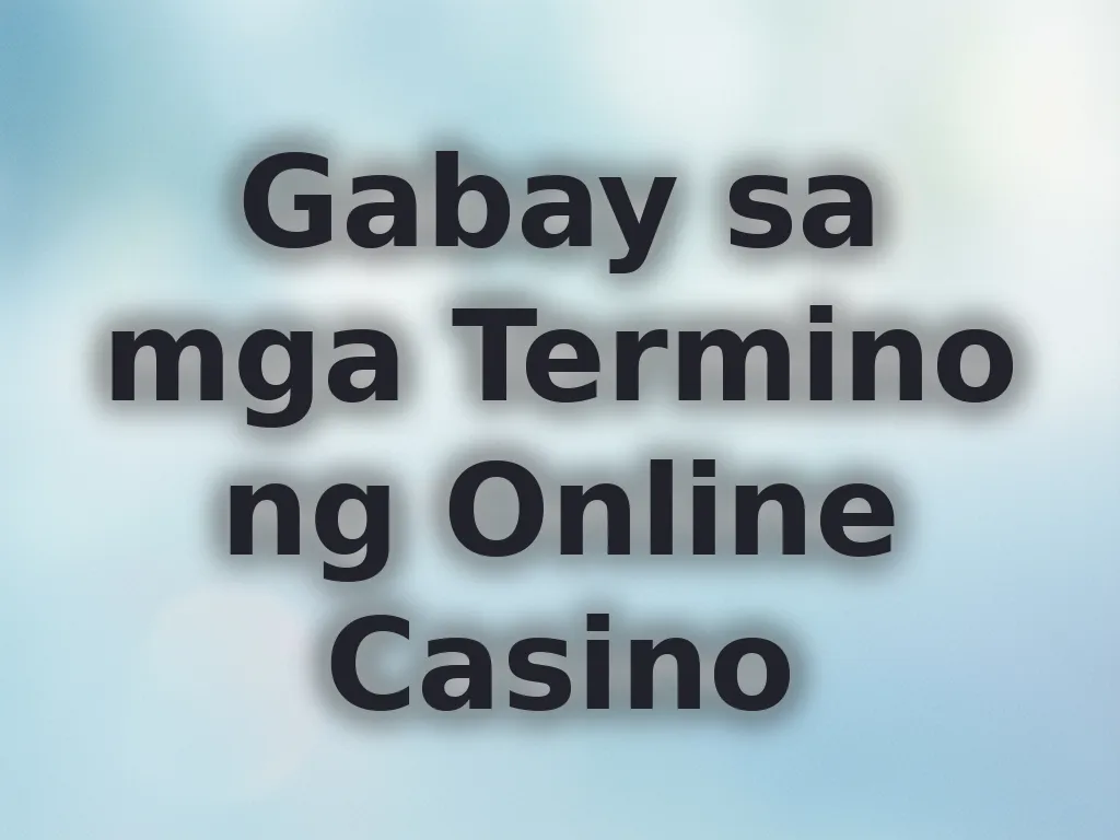 Termino sa casino